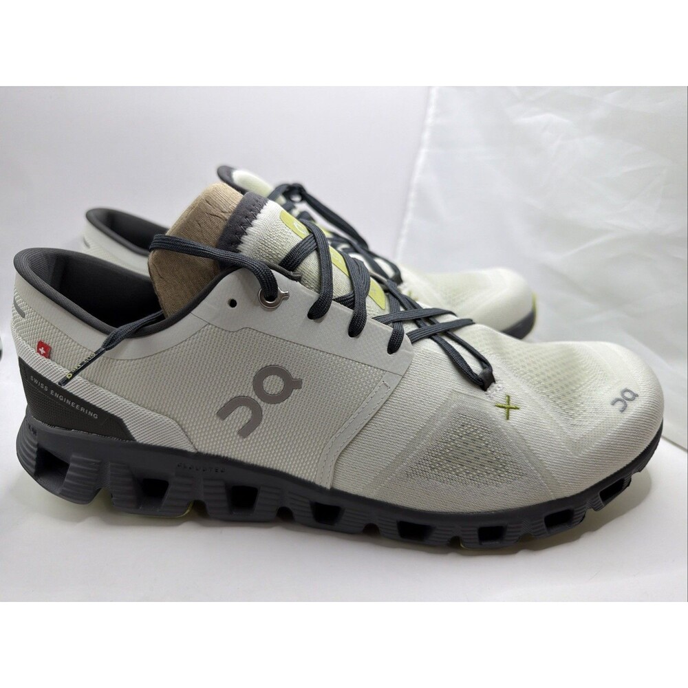 On Cloud cloud X3 men’s running shoes size 12 Ice/Eclipse